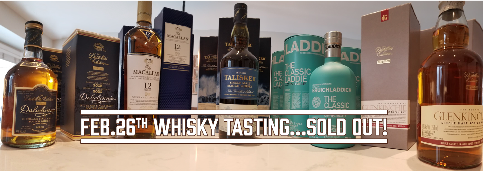 Oakville Dads Whisky Tasting